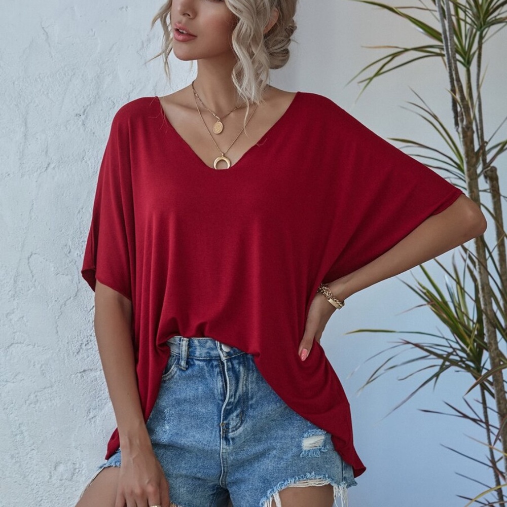 Loose Fit Softest Tee - MOCHA - Picture 10 of 12